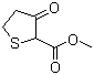 结构式 CAS# 2689-69-2, 3-氧代四氢噻吩-2-羧酸甲酯