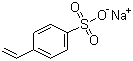 结构式 CAS# 2695-37-6, 苯乙烯磺酸钠