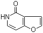 结构式 CAS# 26956-43-4, 呋喃并[3,2-c]吡啶-4(5H)-酮
