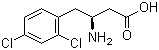 (S)-3-Amino-4-(2,4-dichlorophenyl)butanoic acid molecular structure (CAS 270063-47-3)