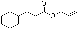 Allyl cyclohexylpropionate  molecular structure (CAS 2705-87-5)