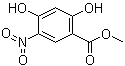 2,4-Dihydroxy-5-nitrobenzoic acid methyl ester molecular structure (CAS 271261-71-3)