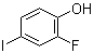 结构式 CAS# 2713-28-2, 2-氟-4-碘苯酚