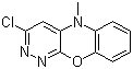 结构式 CAS# 27225-84-9, 2-氯-10-甲基-3,4-二氮吩嗪