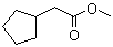 structure of CAS# 2723-38-8, Methyl cyclopentylacetate;Methyl cyclopentaneacetate