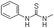 1-Methyl-3-phenyl-2-thiourea molecular structure (CAS 2724-69-8)