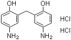 Bis(5-Amino-2-hydroxyphenyl)methan dihydrochloride molecular structure (CAS 27311-52-0)