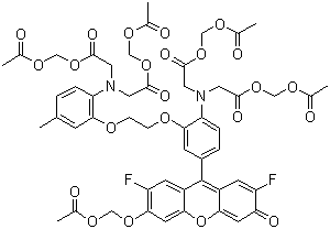Fluo 4AM molecular structure (CAS 273221-67-3)