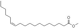 (12Z)-12-Octadecenoic acid methyl ester molecular structure (CAS 2733-86-0)