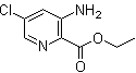 structure of CAS# 27330-35-4, 3-Amino-5-chloro-2-pyridinecarboxylic acid ethyl ester;NSC 151928