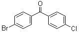 结构式 CAS# 27428-57-5, 4-氯-4'-溴二苯甲酮