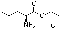 structure of CAS# 2743-40-0, Ethyl L-leucinate hydrochloride