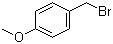 structure of CAS# 2746-25-0, 4-Methoxybenzyl bromide;1-(Bromomethyl)-4-methoxybenzene