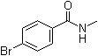 4-Bromo-N-methylbenzamide molecular structure (CAS 27466-83-7)