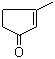 结构式 CAS# 2758-18-1, 3-甲基-2-环戊烯-1-酮