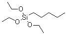Pentyltriethoxysilane molecular structure (CAS 2761-24-2)