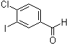 结构式 CAS# 276866-90-1, 4-氯-3-碘苯甲醛