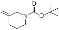 结构式 CAS# 276872-89-0, 1-叔丁氧羰基-3-亚甲基哌啶