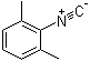 结构式 CAS# 2769-71-3, 2-异氰基-1,3-二甲基苯