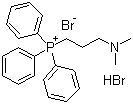 [3-(Dimethylamino)propyl]triphenylphosphonium bromide hydrobromide molecular structure (CAS 27710-82-3)