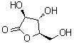D-Arabinonic acid gamma-lactone molecular structure (CAS 2782-09-4)