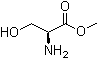 结构式 CAS# 2788-84-3, L-丝氨酸甲酯