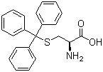 S-Trityl-L-cysteine molecular structure (CAS 2799-07-7)