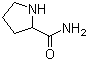 DL-Proline amide molecular structure (CAS 2812-47-7)