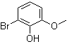2-Bromo-6-methoxyphenol molecular structure (CAS 28165-49-3)