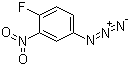 2-Nitro-4-azidofluorobenzene molecular structure (CAS 28166-06-5)