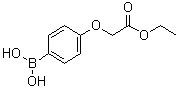 结构式 CAS# 282116-97-6, [4-(2-乙氧基-2-氧代乙氧基)苯基]硼酸