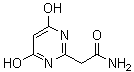 4,6-Dihydroxy-2-pyrimidineacetamide molecular structure (CAS 28215-45-4)