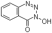结构式 CAS# 28230-32-2, HOOBt; 3-羟基-1,2,3-苯并三嗪-4(3H)-酮