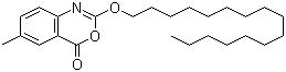 structure of CAS# 282526-98-1, Cetilistat;2-(Hexadecyloxy)-6-methyl-4H-3,1-benzoxazin-4-one