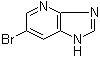 structure of CAS# 28279-49-4, 6-Bromo-1H-imidazo[4,5-b]pyridine;6-Bromo-3H-imidazo[4,5-b]pyridine; 6-Bromo-4-azabenzimidazole