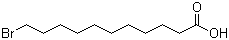 11-Bromoundecanoic acid molecular structure (CAS 2834-05-1)