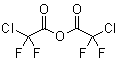 structure of CAS# 2834-23-3, Chlorodifluoroacetic anhydride;Difluorochloroacetic anhydride