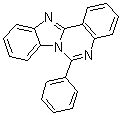 structure of CAS# 28381-92-2, 6-Phenylbenzimidazolo[1,2-c]quinazoline