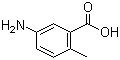 5-Amino-2-methylbenzoic acid molecular structure (CAS 2840-04-2)
