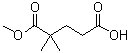 5-甲氧基-4,4-二甲基-5-氧代戊酸分子结构 (CAS 2840-71-3)
