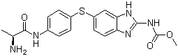 Denibulin molecular structure (CAS 284019-34-7)