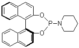 structure of CAS# 284472-79-3, 1-(11bS)-Dinaphtho[2,1-d:1',2'-f][1,3,2]dioxaphosphepin-4-yl-piperidine;(S)-PipPhos