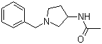 structure of CAS# 28506-01-6, 1-Benzyl-3-acetamidopyrrolidine