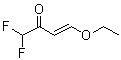 structure of CAS# 285135-89-9, (3E)-4-Ethoxy-1,1-difluoro-3-buten-2-one