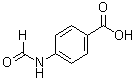 structure of CAS# 28533-43-9, 4-(Formylamino)benzoic acid