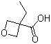 3-Ethyl-3-oxetanecarboxylic acid molecular structure (CAS 28562-61-0)