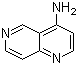4-Amino-1,6-naphthyridine molecular structure (CAS 28593-08-0)