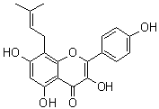Noranhydroicaritin molecular structure (CAS 28610-31-3)