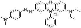 Janus Green B molecular structure (CAS 2869-83-2)