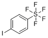 4-Iodophenylsulfur Pentafluoride molecular structure (CAS 286947-68-0)
